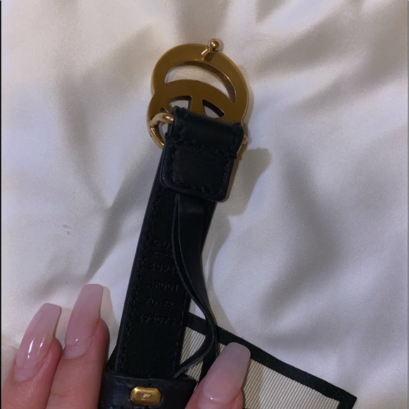 Skinny double G Gucci belt- perfect condition main image 3